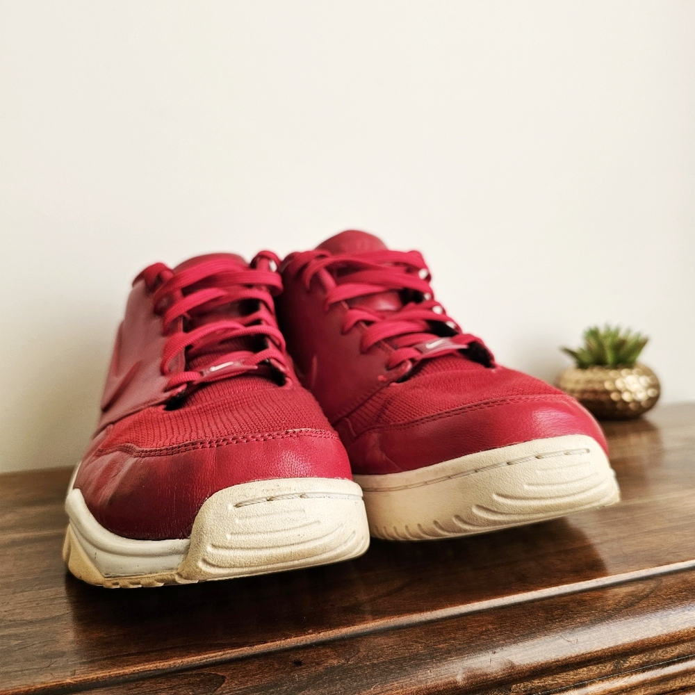 Nike Men's Air 2015 Entertrainer 'Gym Red' Trainer Sneakers Shoes Size 20 - Picture 16 of 16